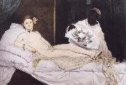 Edouard Manet Olympia painting